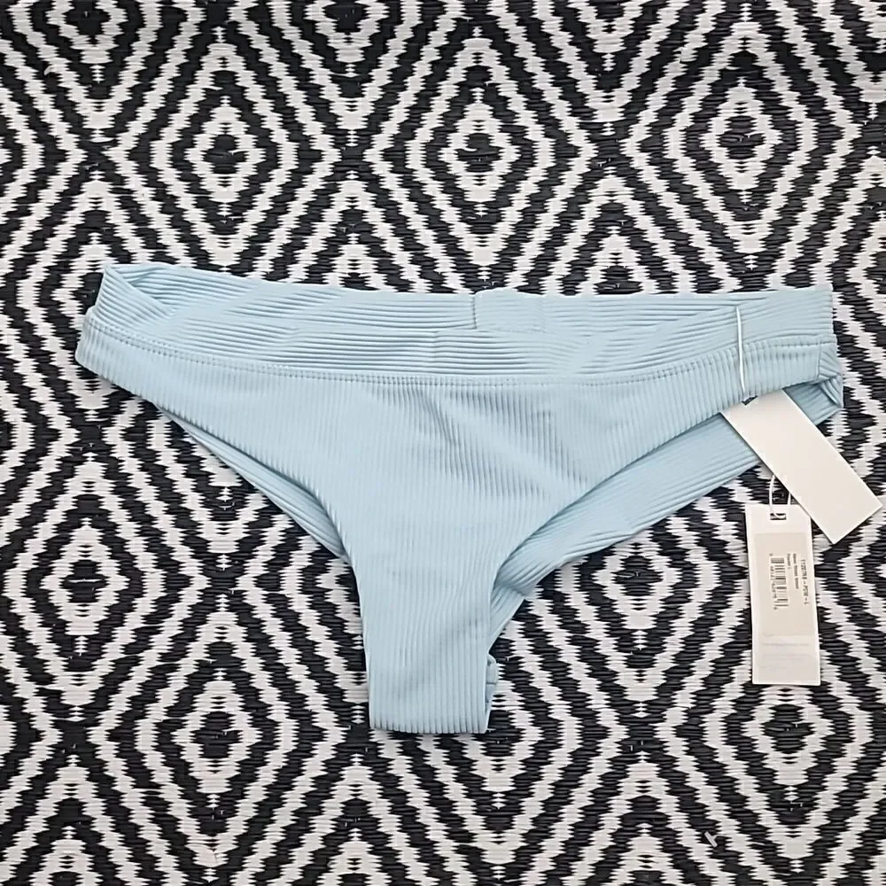 Frankies Bikinis Stevie Ribbed Bottoms.